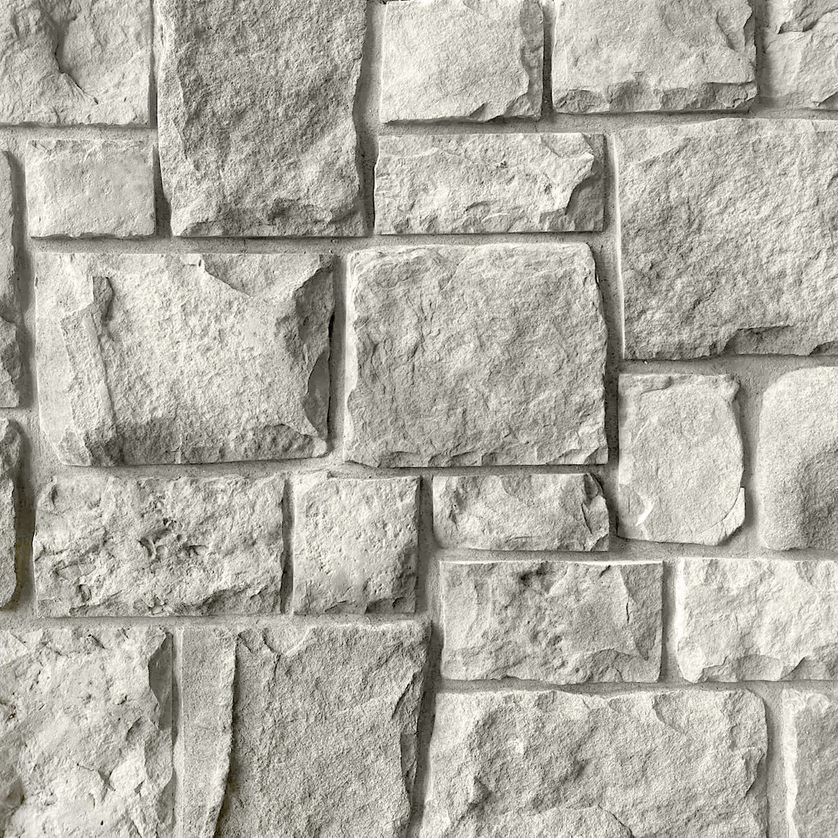 Foster Rock Veneer Ashlar Black Ice flats handi-pak ( 10 sq. ft./box ...