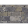 Angelus Stonewall II Cap Block Units Gray/Moss/Charcoal (57 ln. ft./pallet)