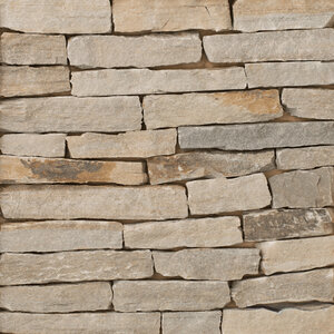 Sawn Thin Veneer Sterling Tan Ledgestone Flats