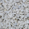 Bagged China White Marble Chips #1  (50 lb. bag)