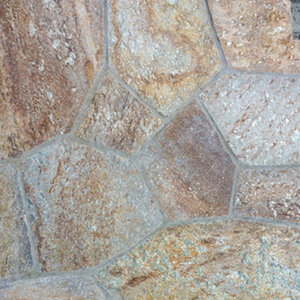 Flagstone Idaho Klondike Gold Quartzite Patio/Steppers 1 1/2 - 2 in.