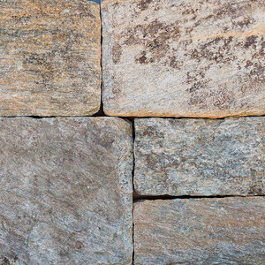 Sawn Thin Veneer Hoopers Creek Brown Ashlar Corners