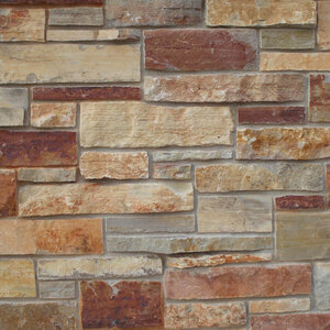 Sawn Thin Veneer Chilton Weathered Edge w/ Reds Corners (6 ln. ft./box)