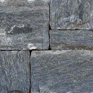 Sawn Thin Veneer Hoopers Creek Gray Random Ashlar Corners