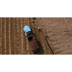 Core Erosion Compost Filter Sock w/ Stakes 24 in. x 30 ft.