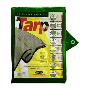 Poly Tarp Green 12 ft. x 20 ft.