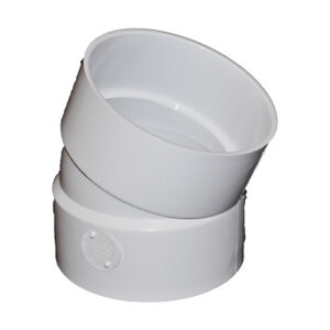 Normandy 22.5 Degree Elbow 1/16 Bend PVC