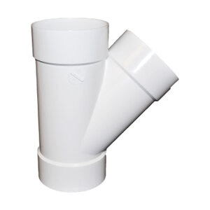 Normandy 45 Degree Wye PVC