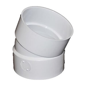 Normandy Bend Elbow 3 in. x 1/16 in. (H x H)