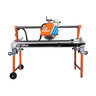 NORTON Clipper CST120 14 in. 2.4HP 50 in. Masonry Rail Saw (Alumium Frame)