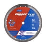 NORTON Clipper Turbo Mesh 10 in. Extra Hard Porclain and Ceramics Diamond Blade