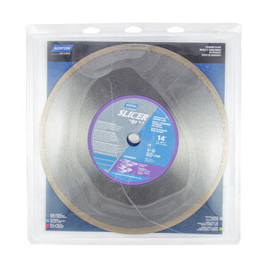 NORTON Clipper Slicer Turbo 14 in. Ceramic / Porclain /Glass Diamond Blade