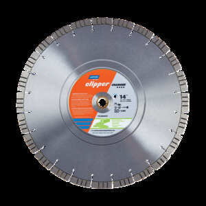 NORTON Clipper Charger Turbo 14 in. Hard Material Diamond Blade
