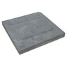 NuCast Pillar Cap Split Edge Charcoal 24 in. x 24 in. x 2-1/4 in. (8 pc./pallet)