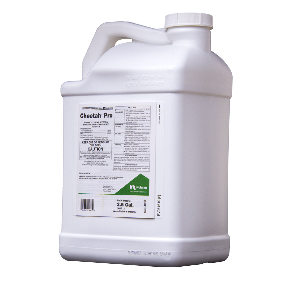 Cheetah Pro Non-Selective Liquid Herbicide 2-1/2 gal | SiteOne US