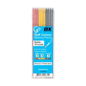 Ox Pro Tuff Carbon Marking Pencil Refill