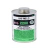 United Elchem Uni-Weld Clear PVC Cement Low VOC Regular Body 1 qt.