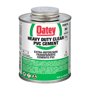 Oatey Heavy Duty PVC Cement Clear 1 pt.