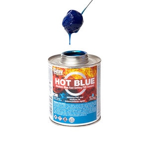 OATEY HOT BLUE MEDIUM PVC CEMENT 1 gal.