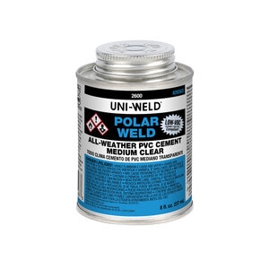 Oatey Polar Weld Clear Cement 1 qt.