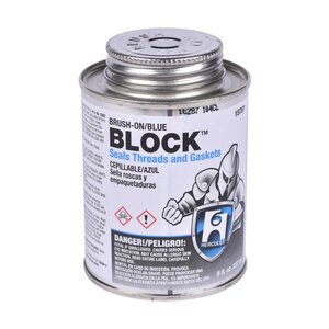 Oatey Hercules Brush-On Block Thread Sealant 8 oz.