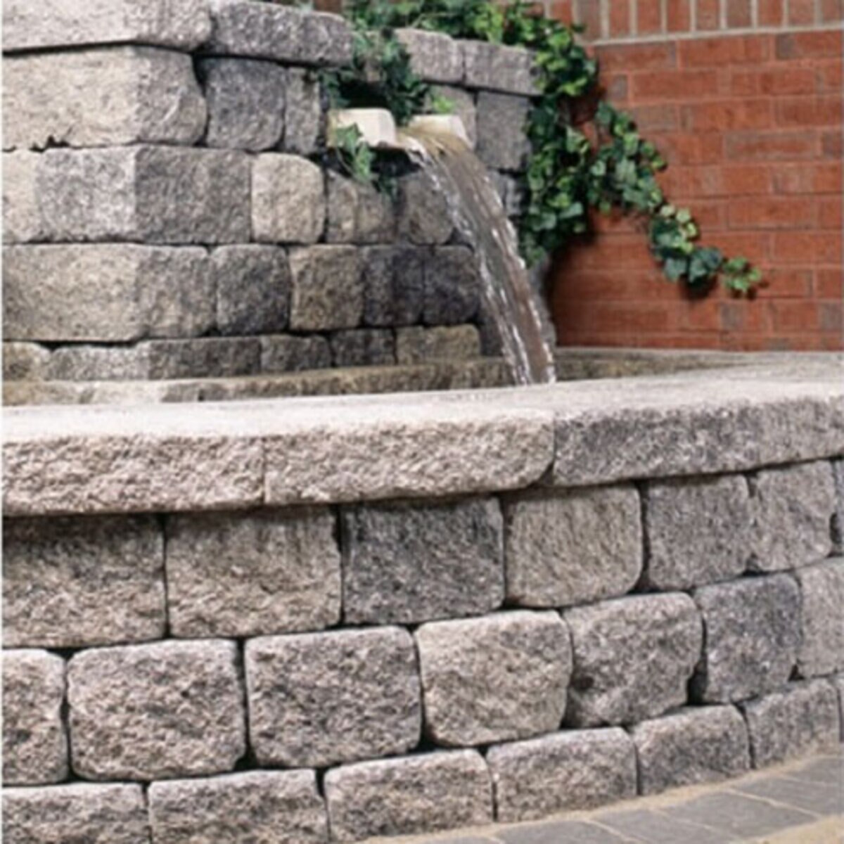 Oberfields Versa-Lok Wall Corner Solid Granite 16 in. x 11-5/8 in. x 3 ...