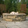 Oberfields 38 in. Round Fire Pit Ring for Rosetta Belvedere