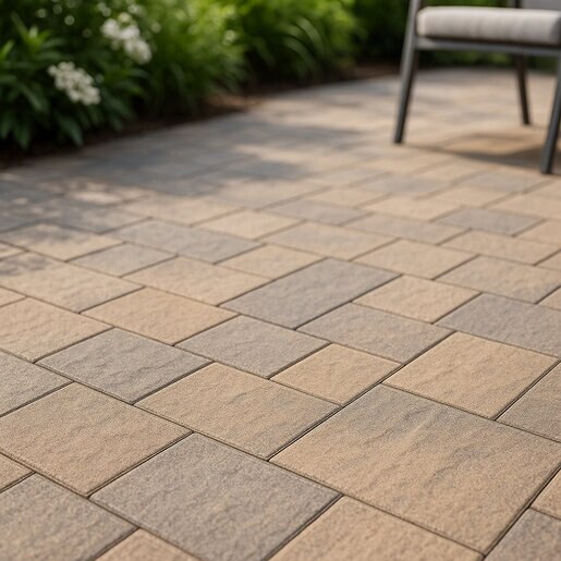 Oberfields Ozark Supra Slate Paver 3 pc. Earth 6 cm (103.34 sq. ft