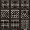 Oberfields Plymouth Paver Dark Chocolate 4 in. x 8 in. x 6 cm (103 sq. ft./pallet)