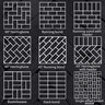 Oberfields Jamestown Paver Smooth Charcoal 2-5/8 in. x 7-7/8 in. x 6 cm (55 sq. ft./pallet)