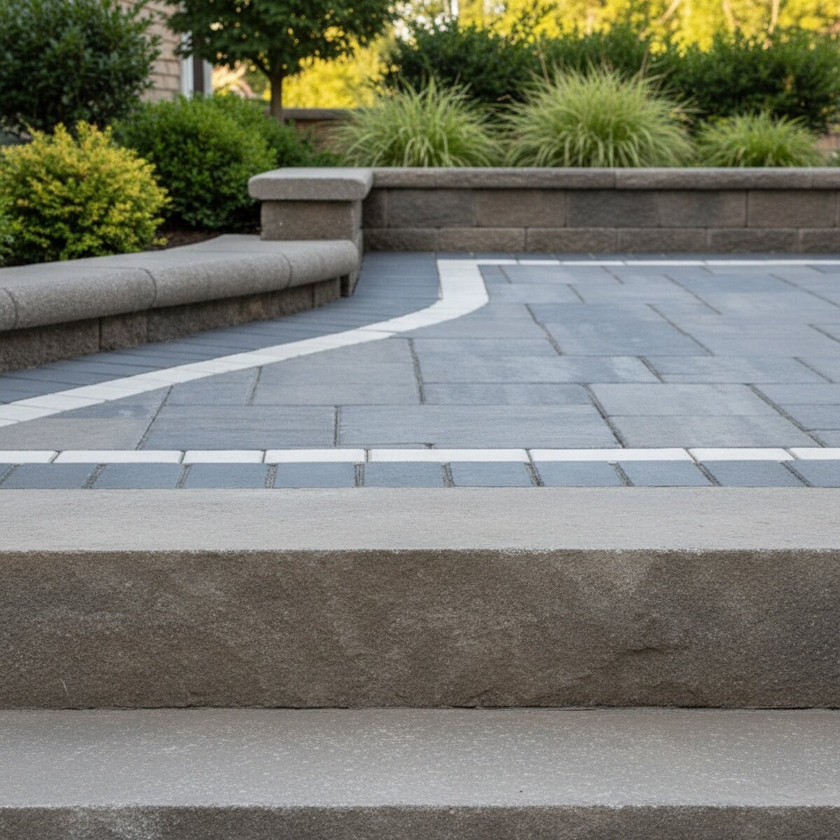 Oberfields Olentangy Bluff Step Mohican 16 in. x 6 in. x 36 in. (8 pc ...