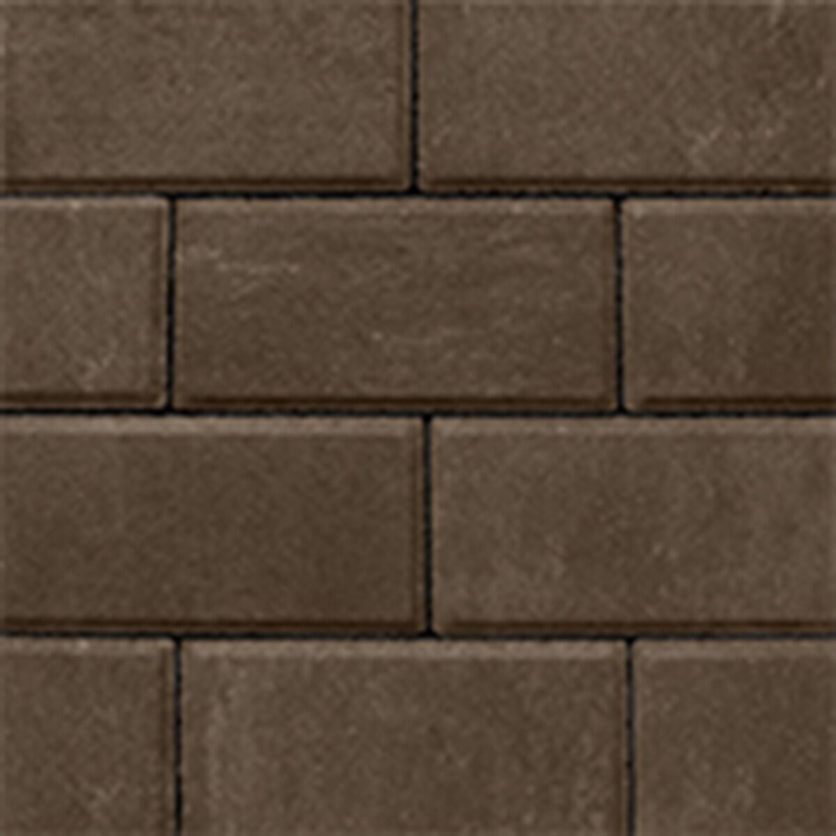 Oberfields Plymouth Paver Dark Chocolate 4 in. x 8 in. x 6 cm (103 sq ...