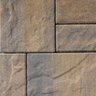 Oberfields Ozark Demi Slate Paver 3 pc. Earth 6 cm (103 sq. ft./pallet)