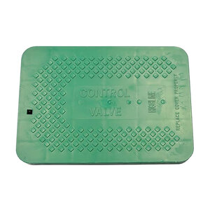 Oldcastle Control Valve T-Top Green No Lock Armor