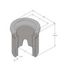 Christy Reinforced Concrete Enclosure Round Concrete Lid w/ Plastic Ring