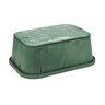 Spec 14x19x6D Rect Box & T Cover Green ICV HBlt No MsHl Carson