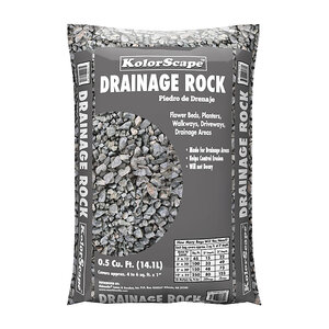 Bagged Drainage Rock (1/2 cu. ft. Bag)