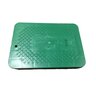 Highline Jumbo Valve Box Lid Rectangle 14 in. x 20 in. Green Drop-in CV Lid Only