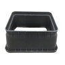 Highline Jumbo Valve Box Body (only) Rectangle 14 in. x 20 in. x 12 in.H Black Closed Mouse Holes