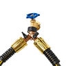 Orbit Hose-Y Connector Brass & Rubber 3/4 in. Threaded w/ Shutoff 
