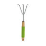 Orbit Bloom Wood Handle Cultivator