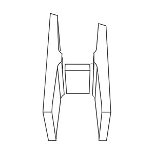 Orco Block 8 in. x 8 in. x 16 in. H Block Plain Pilaster Normal Weight Red (90 pc./pallet) 8816