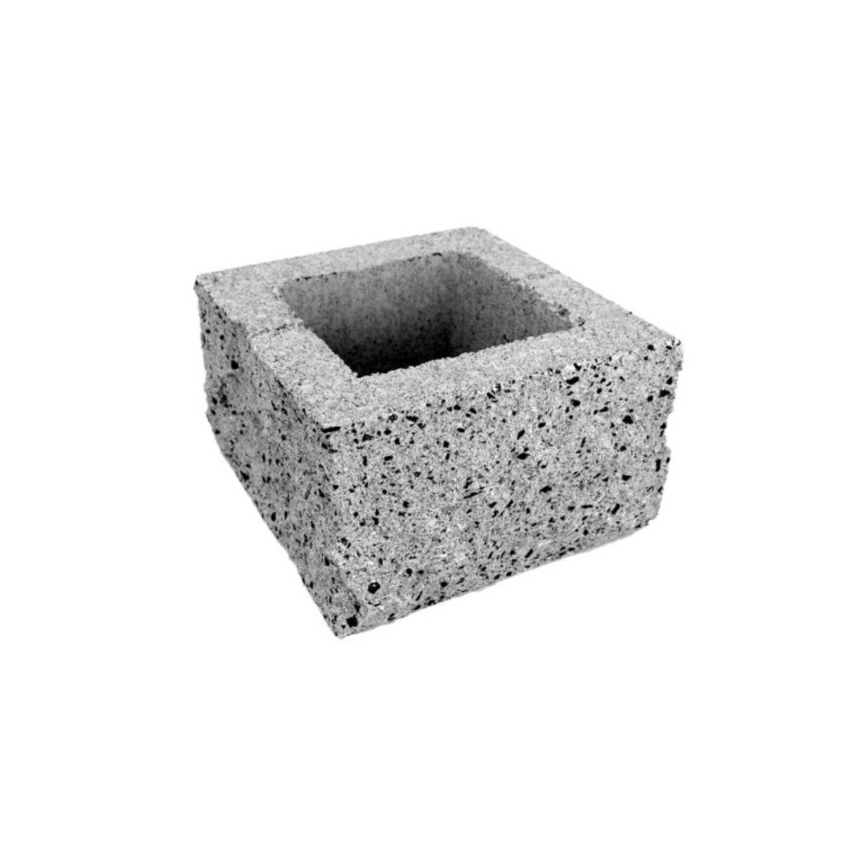 Orco Block 12 in. x 8 in. x 12 in. Medium Weight Column Block Gray (80 ...