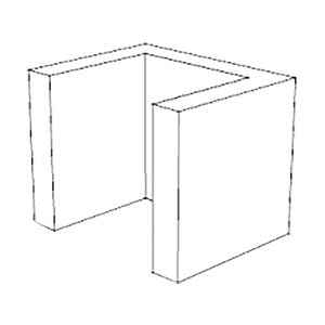 Orco Block 10 in. x 8 in. x 8 in. Medium Weight U-Lintel Gray (90 pc./pallet)