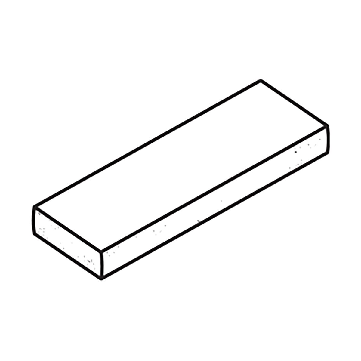 Orco Block 8 in. x 4 in. x 16 in. Normal Weight Solid Cap Gray (128 pc ...