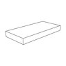 Orco Block 8 in. x 2 in. x 16 in. Precision Cap Medium Weight Shotblast SBT1S Black 100 (240 pc./pallet) 8216