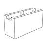 Orco Block 6 in. x 8 in. x 16 in. Normal Weight BB Gray (120 pc./pallet) 6816