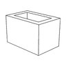 Orco Block 12 in. x 8 in. x 8 in. Medium Weight Half Block Tan (120 pc./pallet) 1288