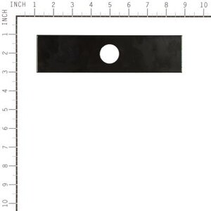 Edger Blade 8 in. x 1 in.  x .120 in. Heat Treated/Not Sharpened