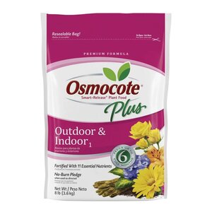 Osmocote Smart-Release Plant Food Plus 15-9-12 Ornamental Granular Fertilizer 8 lb. Bag